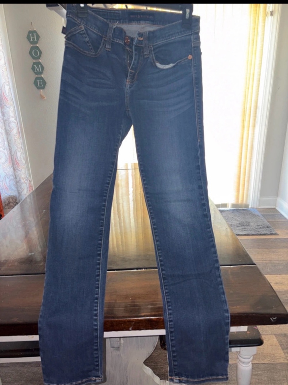 Rock & Republic Indigo Straight Leg Jeans
